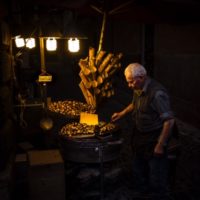 Chestnut seller