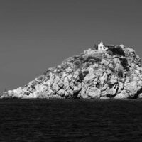Chapel on the rock in the Saronic
