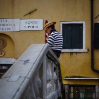Resting in Venice